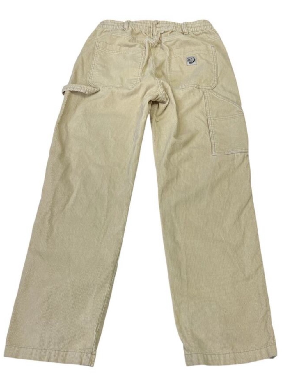 BDG Beige Corduroy Drawstring Waist Pants - Picture 3 of 10